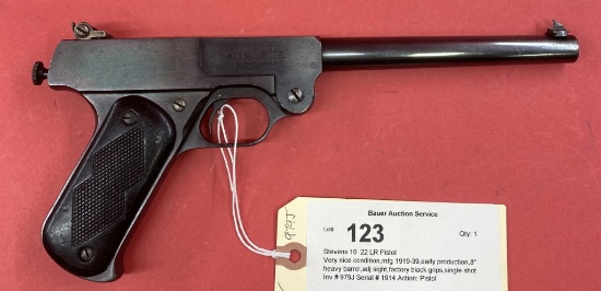 Stevens 10 .22 LR Pistol