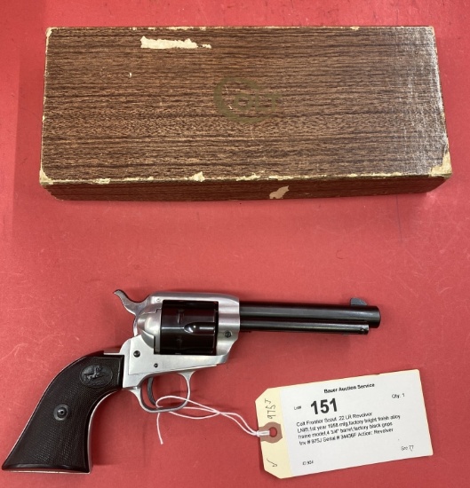 Colt Frontier Scout .22 LR Revolver