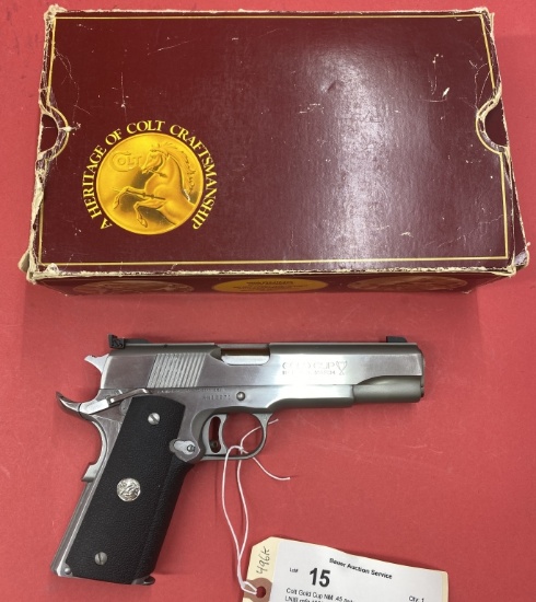 Colt Gold Cup NM .45 auto Pistol