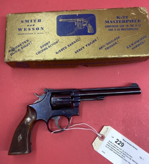 Smith & Wesson K22 .22 LR Revolver