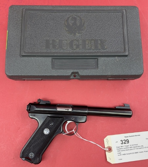 Ruger MK II Target .22 LR Pistol