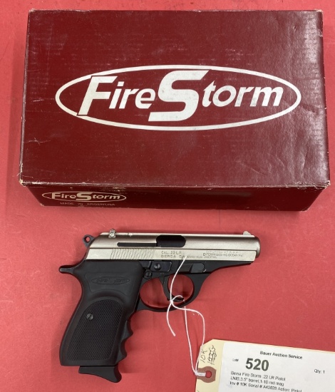 Bersa Fire Storm .22 LR Pistol