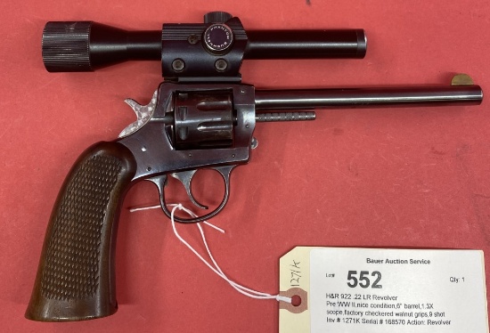 H&R 922 .22 LR Revolver