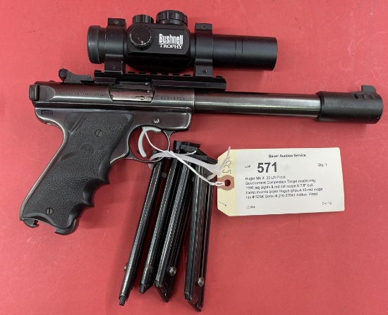 Ruger Mk II .22 LR Pistol