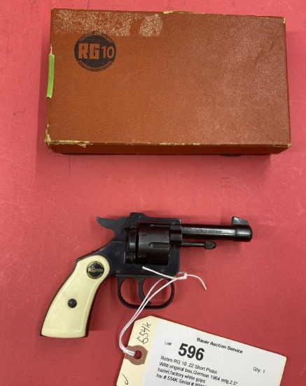 Rohm RG 10 .22 Short Pistol