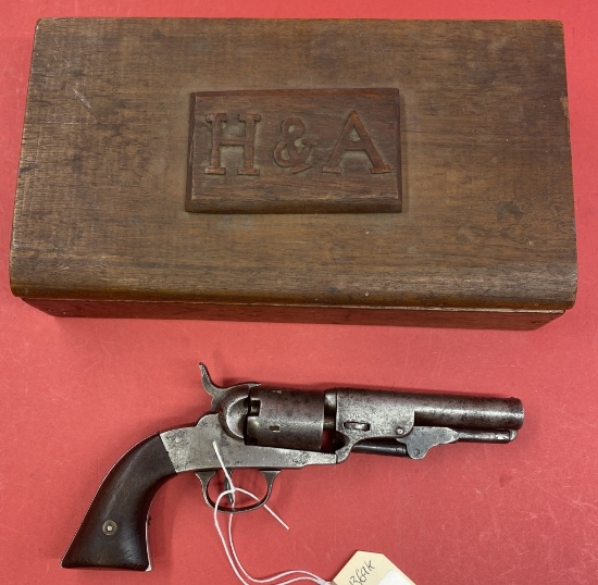 H&A Pre 1898 Pocket Model .31 BP Revolver