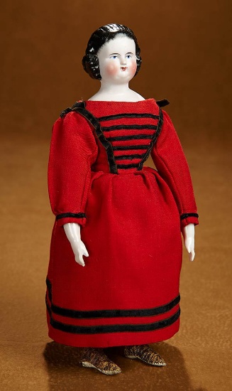 Large German All-Bisque Doll with Rare Painted Shoes 500/800 Auctions Online, Proxibid