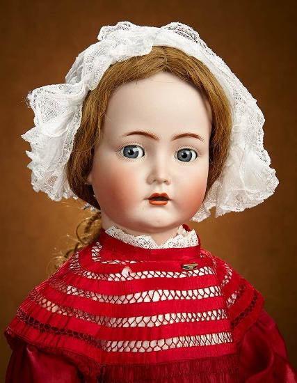 Fine Large German All-Bisque Doll with Rare Shoes Attributed to Simon and  Halbig 1100/1500 Auctions Online, Proxibid