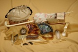 Collection of 19th century miniature accessories for poupees or lady dolls. $400/600