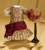 Pretty Dress and Bonnet for 10