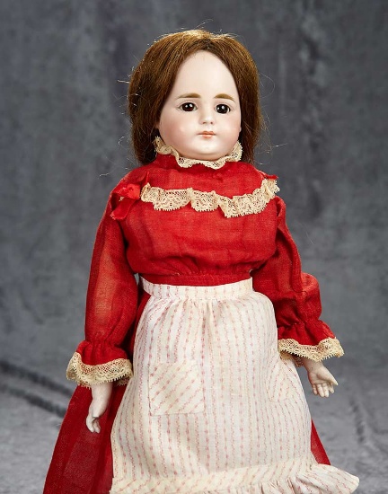 17" German bisque closed  mouth doll, rare model 719, by Simon and Halbig. $900/1100