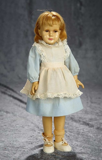 14" American artist studio doll by celebrated Dewees Cochran. $1200/1400