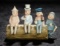 German Bisque Figural Group Featuring Four Brownies by Palmer Cox 700/900