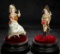 Very Beautiful Pair Petite French Bisque Musical Automaton as Marquis and Marquise 6000/8500