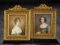 Pair, 19th Century Miniature Portraits in Matching Frames 300/500