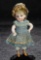 Grand German All-Bisque Doll with Yellow Ankle Boots  1200/1800
