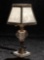 19th Century Five Panel Lithograph Lamp 300/500