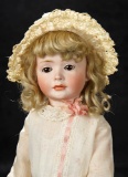 Rare German Bisque Character Doll, Model 2033, by Bruno Schmidt Known as 