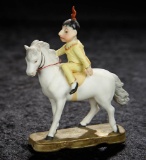 German All-Bisque Figure of Palmer Cox Brownie 