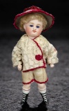 German All-Bisque Closed Mouth Doll by Kestner 600/800