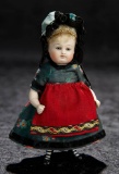 German All-Bisque Miniature Doll by Kestner 600/900
