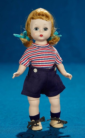 8" Wendy-kins by Alexander, bent knee walker, in play suit. $200/300