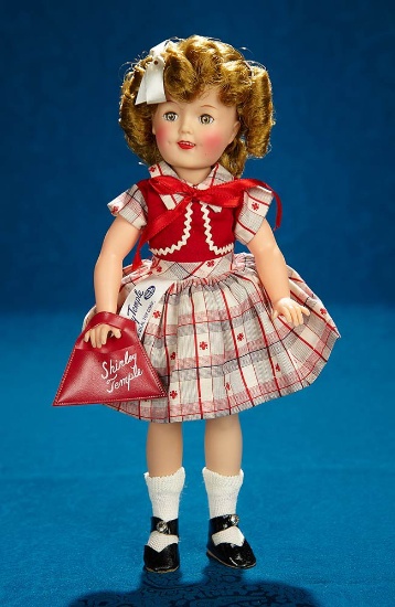 12" American Shirley Temple Doll by Ideal in original box, mint condition. $400/600