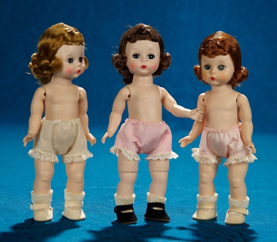 Three 8" Wendy-kins by Alexander in original boxes, mint condition. $500/700
