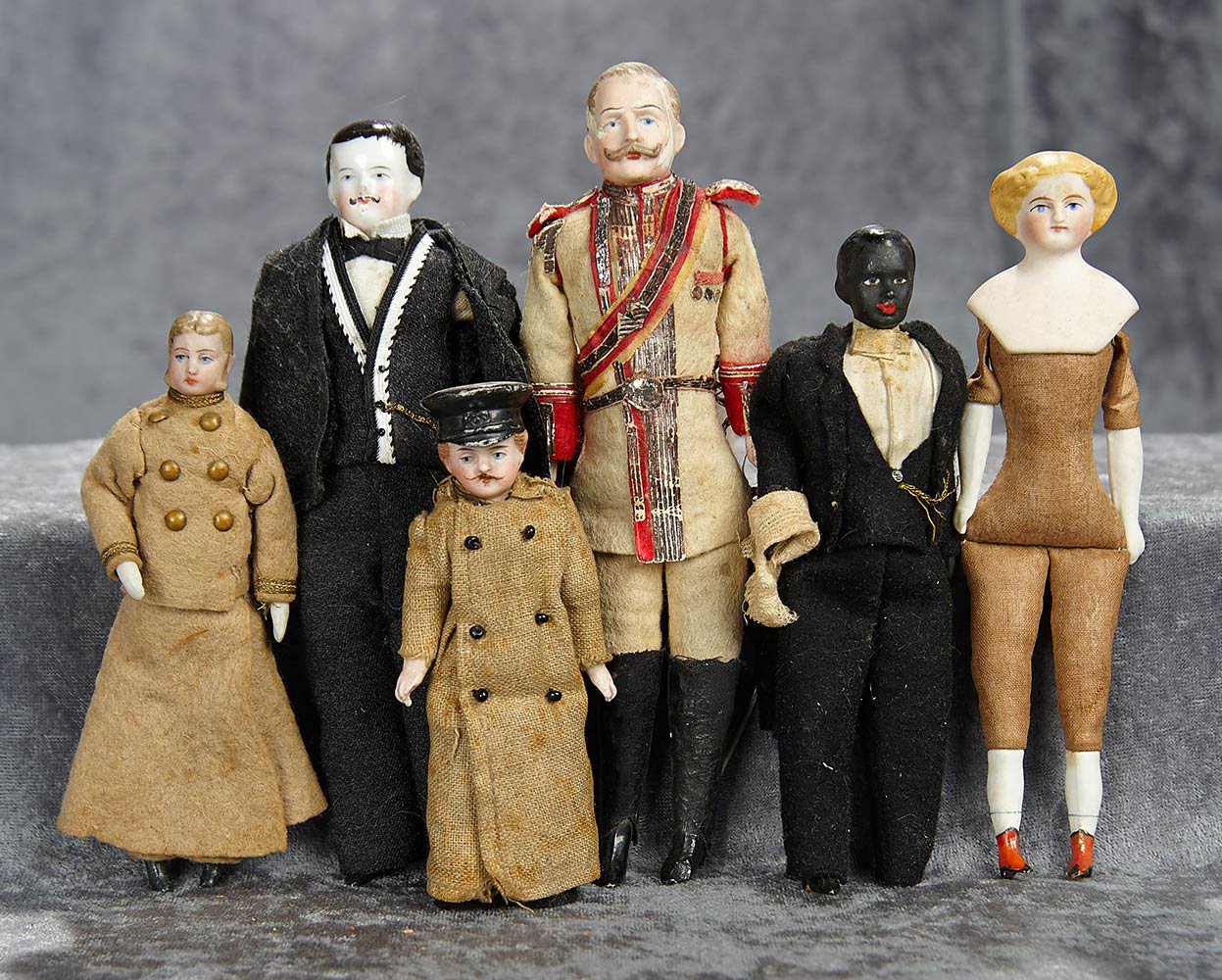 German Dollhouse Dolls