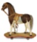 Outstanding American Toy Wooden Riding Horse with Accessories 800/1100