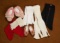 Collection of Antique Doll Socks, Gloves, Slippers 300/400