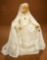 French Wax Doll in Communion Costume as Candy Container 400/600