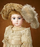 Gorgeous French Bisque Bebe Triste by Emile Jumeau, Size 14 11,000/15,000