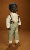 American Black-Complexioned Paper Mache Character Boy by Leo Moss 3000/4000