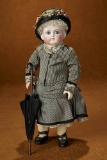 Most Endearing French Bisque Bebe by Schmitt et Fils in Sunday Best Costume 8000/11,000