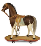 Outstanding American Toy Wooden Riding Horse with Accessories 800/1100