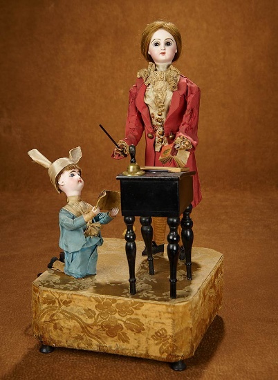 French Musical Automaton "The Professor and the Dunce" by Roullet & Decamps 7500/9500