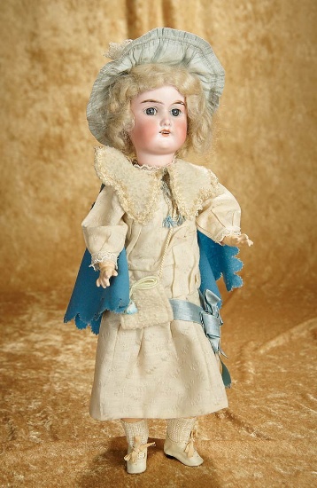 16" All original German bisque child "Floradora" with factory costume. $300/400