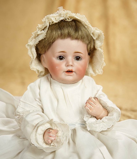 10" German bisque character, 247, by Kestner known as Baby Jean. $200/300