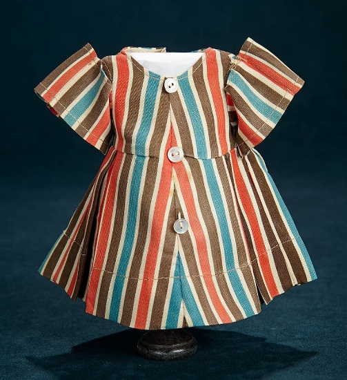 Cotton Striped Dress for Shirley Temple from "Curly Top" 200/300
