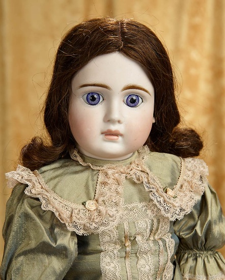 24" Sonneberg bisque doll, model 183, by mystery maker, closed mouth. $900/1200