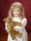 German Bisque Glass-Eyed Art Character, 141,Hertel and Schwab, Early Teddy Bear, Steiff 2000/2600