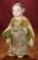 A Companion Japanese Paper Mache Ichimatsu Doll in Original Costume 800/1100