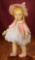 Rare Italian Felt Child, Series 500, by Lenci in Wonderful Original Costume 1100/1500