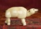 American Wooden Polar Bear with Glass Eyes 400/600