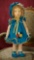 Very Early Italian Felt Character Doll by Lenci with Early Metal Button Tag 800/1000
