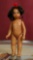 Tiny German All-Bisque Brown-Complexioned Doll by Gebruder Kuhnlenz 400/500