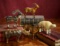 Five American Wooden Circus Animals by Schoenhut 800/1100