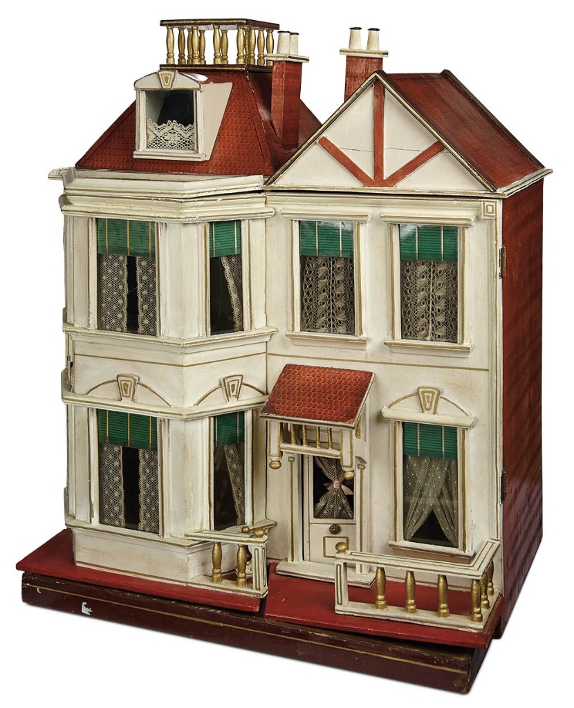 german wooden dollhouse