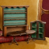 Early 1800s English Miniature Mahogany Furnishings 600/900